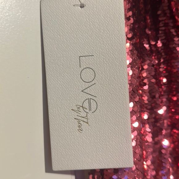 COWL BACK SEQUIN COCKTAIL DRESS - Picture 3 of 5